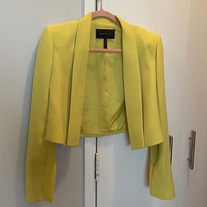 bcbgmaxazria Runway Crop Lime Jacket Blazer 🔥